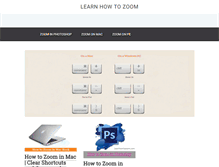 Tablet Screenshot of learnhowtozoom.com
